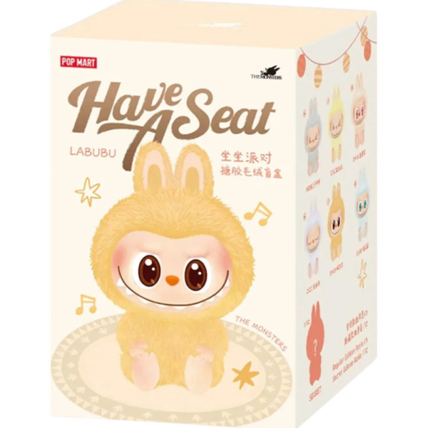 Коллекционная фигурка Pop Mart Labubu Have a Seat 1